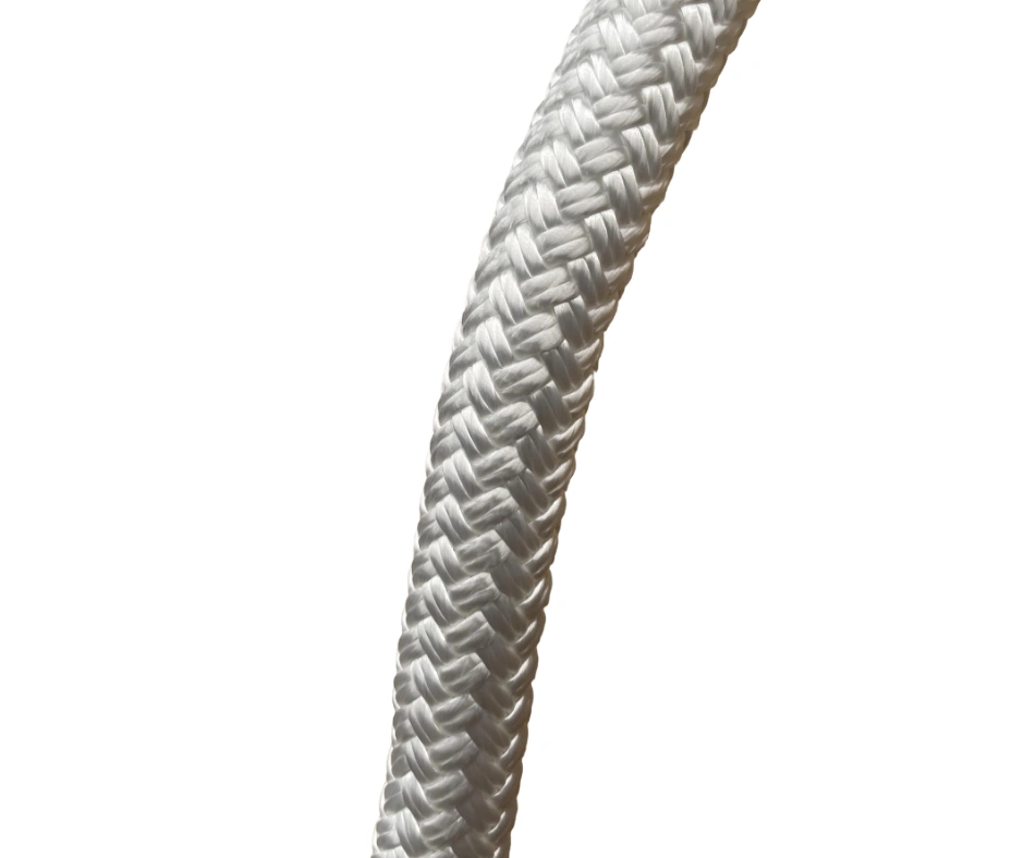 Cuerda de descenso poliéster doble trenzado 20mm: ¡Seguridad y control total! Listo para la aventura vertical!