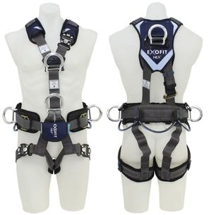Arnés de escalada 3M ExoFit NEX: ¡Seguridad y comodidad inigualables, gris! ¡Aventúrate con confianza!